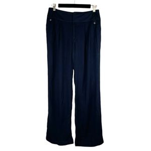 Who What Wear Black Rayon Wide Leg Pants